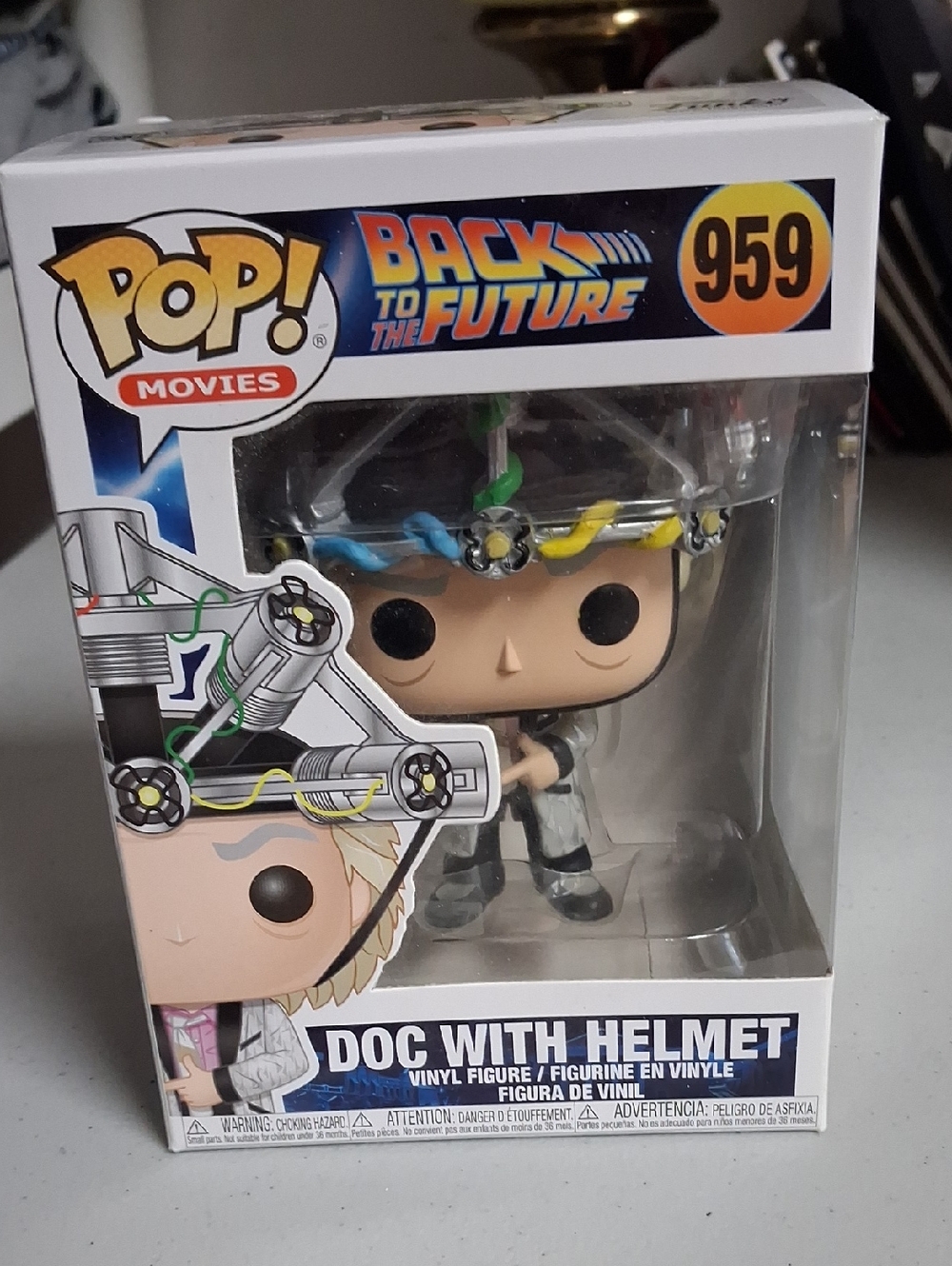 Funko Pop! Movies Back to the Future Doc with Helmet #959